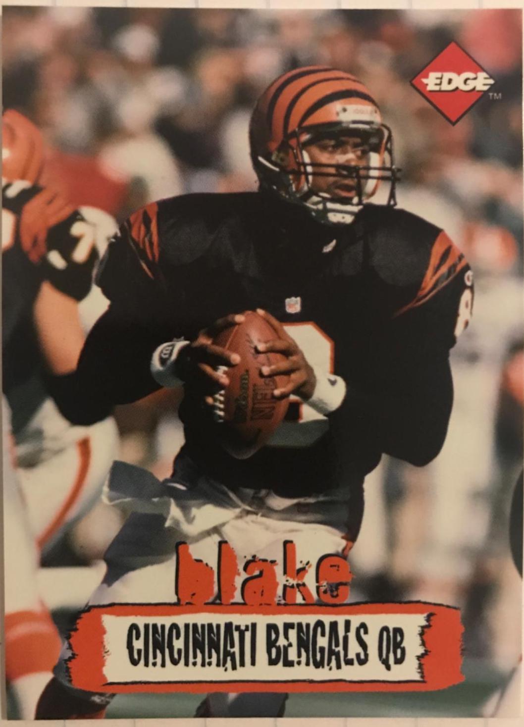 Jeff Blake #39 Football Cards 1996 Collector's Edge