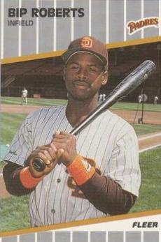 Bip Roberts #U-126 Baseball Cards 1989 Fleer