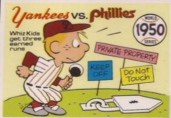 1950 Yanks, Phillies #47 Baseball Cards 1970 Fleer World Series