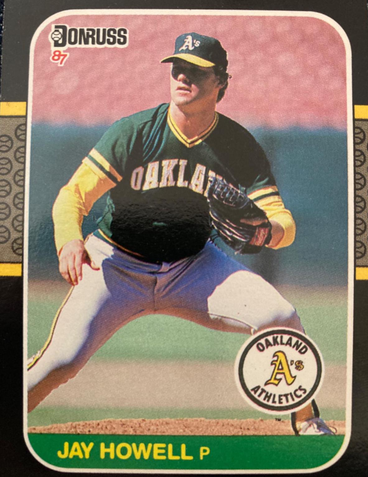 Jay Howell #503 Baseball Cards 1987 Donruss