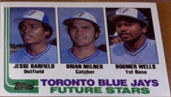 Blue Jays Future Stars #203 Baseball Cards 1982 Topps