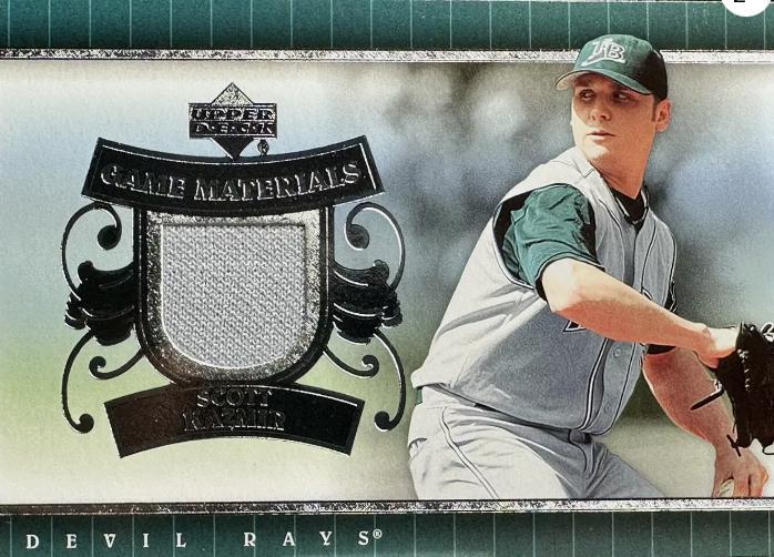 SCOTT KAZMIR #UD-SK Baseball Cards 2007 Upper Deck Game Materials