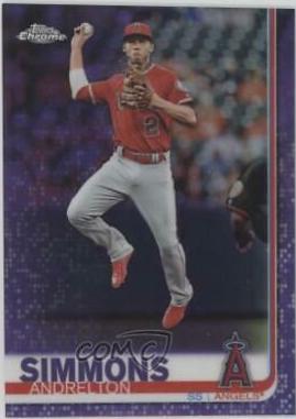 Andrelton Simmons [Purple Refractor] #4