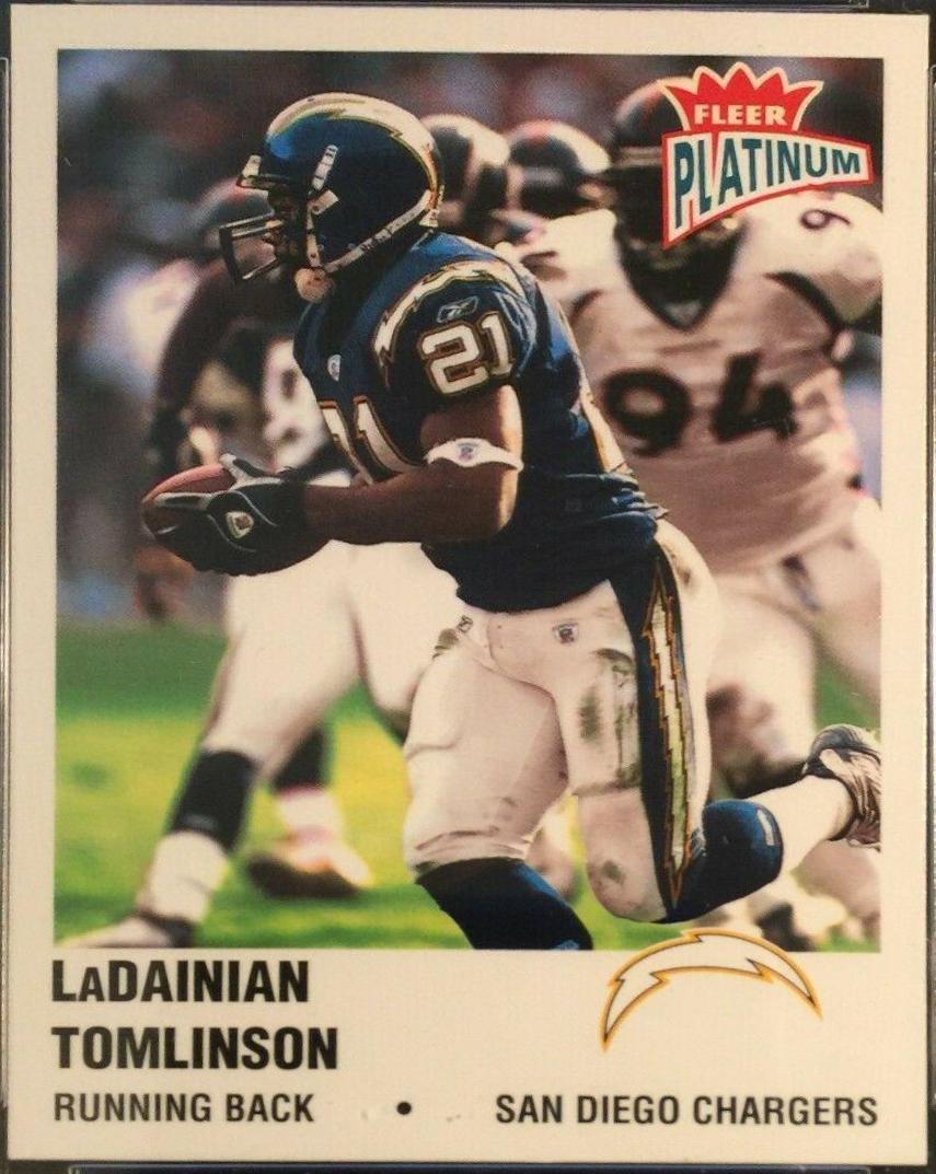 LaDainian Tomlinson #147 2003 Fleer Platinum Football