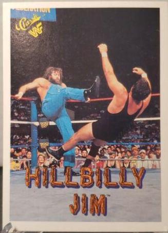Hillbilly Jim #40 Wrestling Cards 1989 Classic WWF