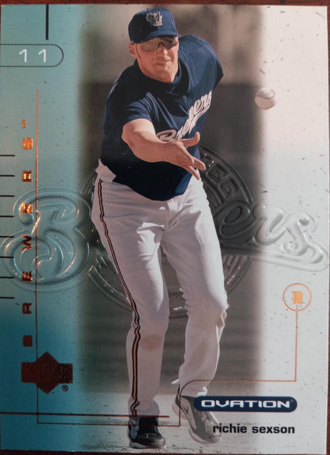 Richie Sexson #34 Baseball Cards 2002 Upper Deck Ovation