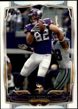 Kyle Rudolph #4 Football Cards 2014 Topps