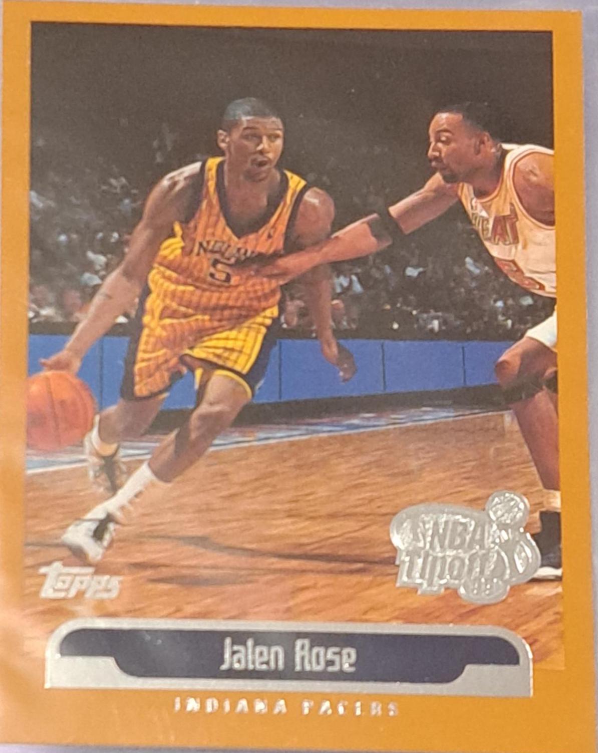 Jalen Rose #14 Basketball Cards 1999 Topps NBA Tipoff
