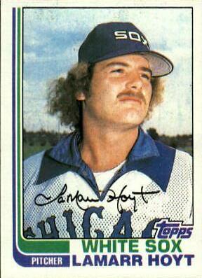 1982 Topps LaMarr Hoyt #428 card