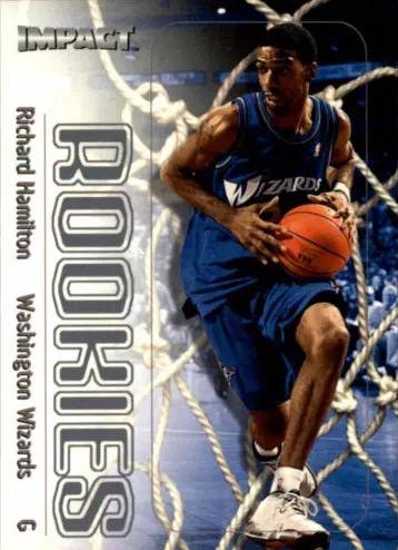 Richard Hamilton #56 Basketball Cards 1999 SkyBox Impact