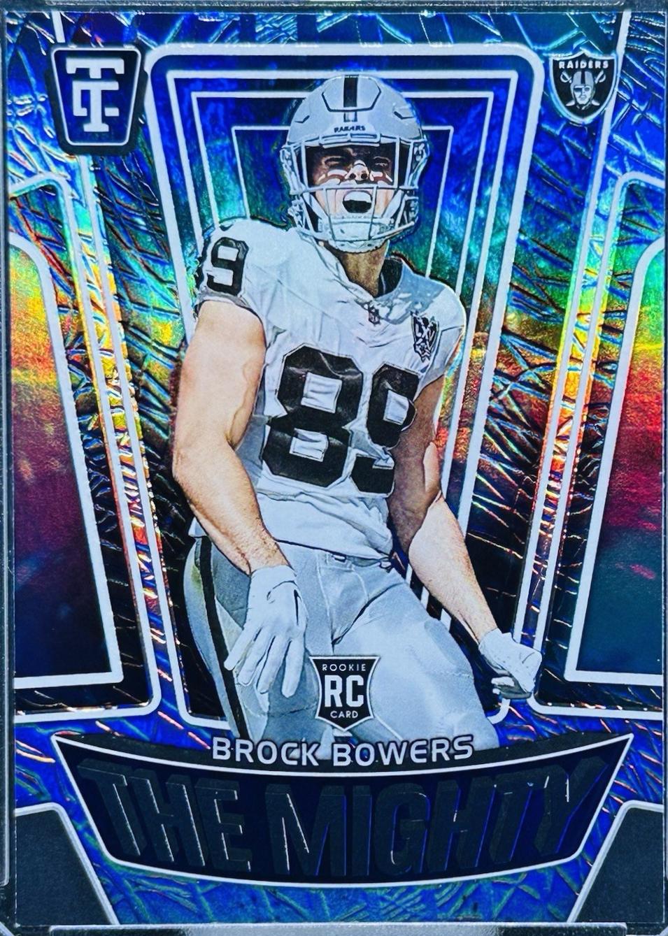 2024 Panini Totally Certified The Mighty Brock Bowers #23 card