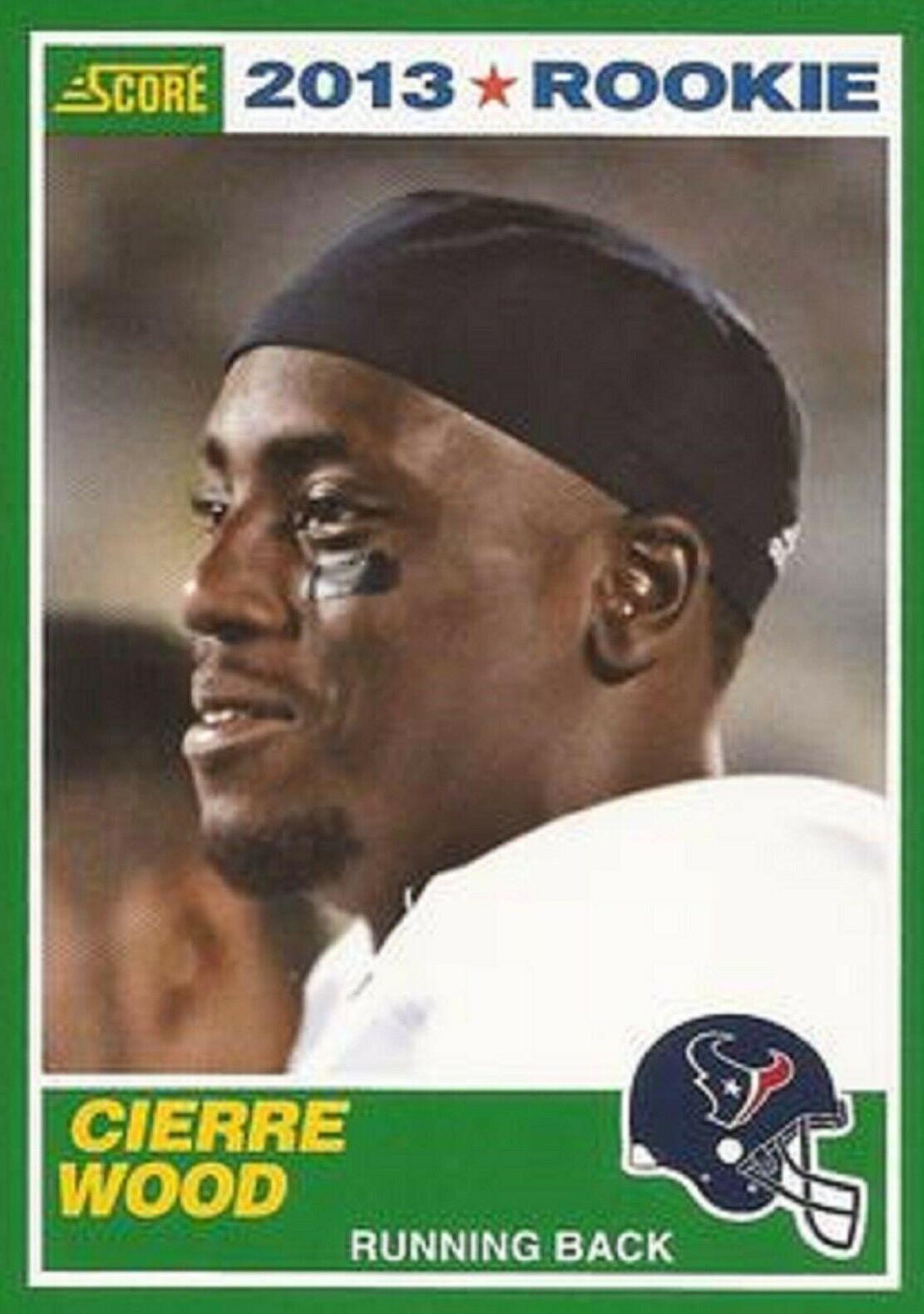 Cierre Wood #346 Football Cards 2013 Panini Score