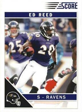 Ed Reed #22 Football Cards 2011 Panini Score