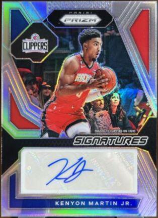 Kenyon Martin Jr. [Silver Prizm] #SIG-KMJ