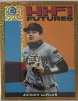 Jordan Lawlar [Gold Refractor Mega Box Mojo] #HIFI-13