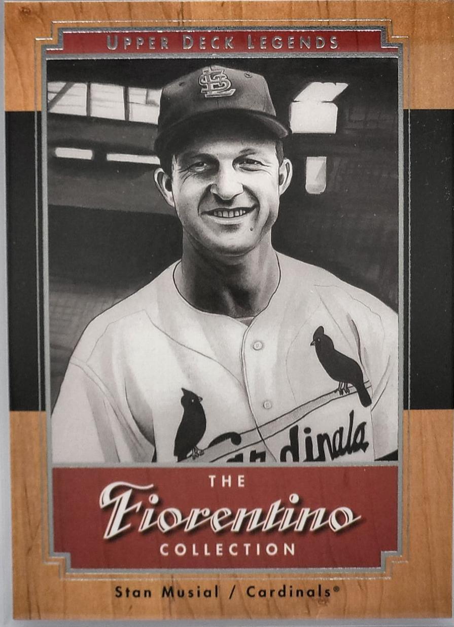 Stan Musial #F11 Baseball Cards 2001 Upper Deck Legends Fiorentino Collection