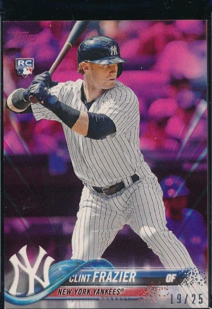 Clint Frazier #7 Baseball Cards 2018 Topps Mini