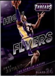 Kobe Bryant #12 Basketball Cards 2014 Panini Threads High Flyers