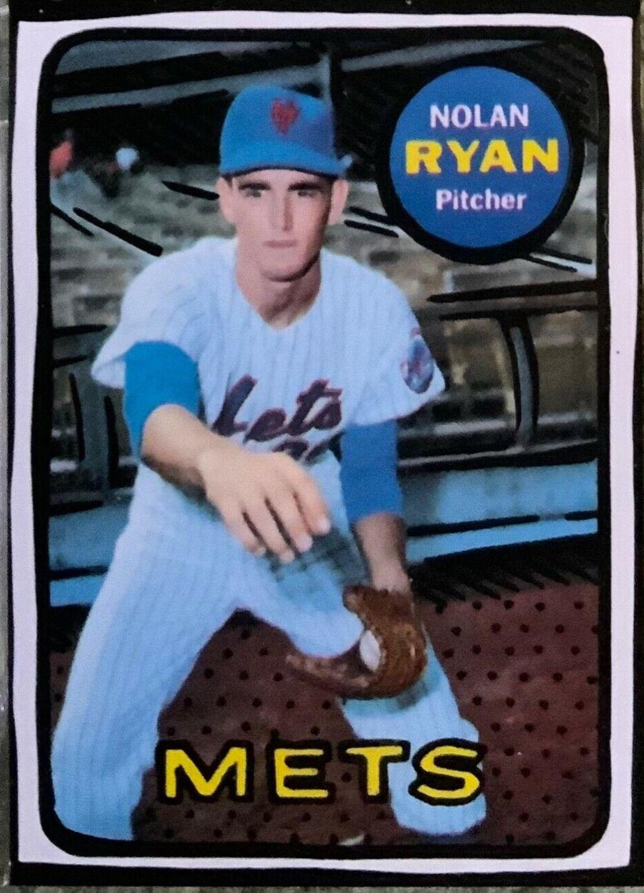 Nolan Ryan #87 Baseball Cards 2020 Topps Project 2020