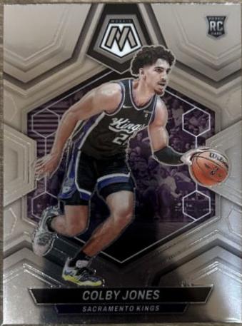 Colby Jones #211 Basketball Cards 2023 Panini Mosaic