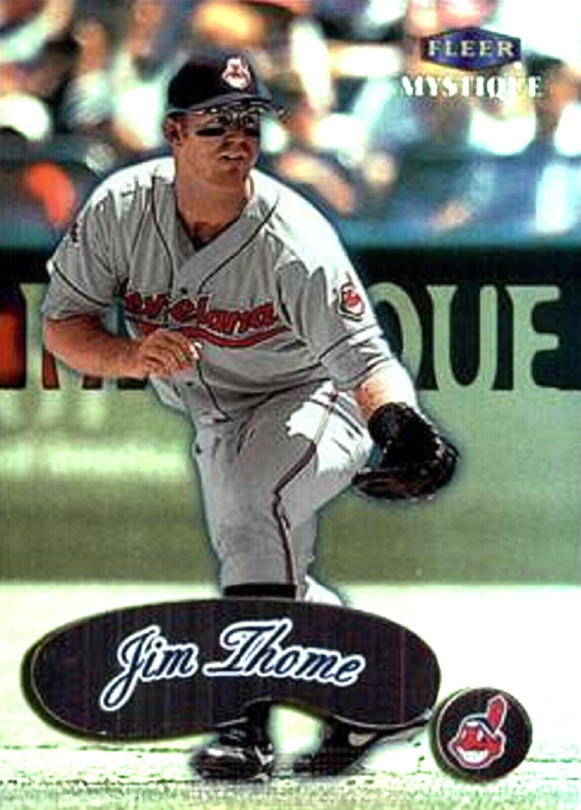 Jim Thome #33 Baseball Cards 1999 Fleer Mystique