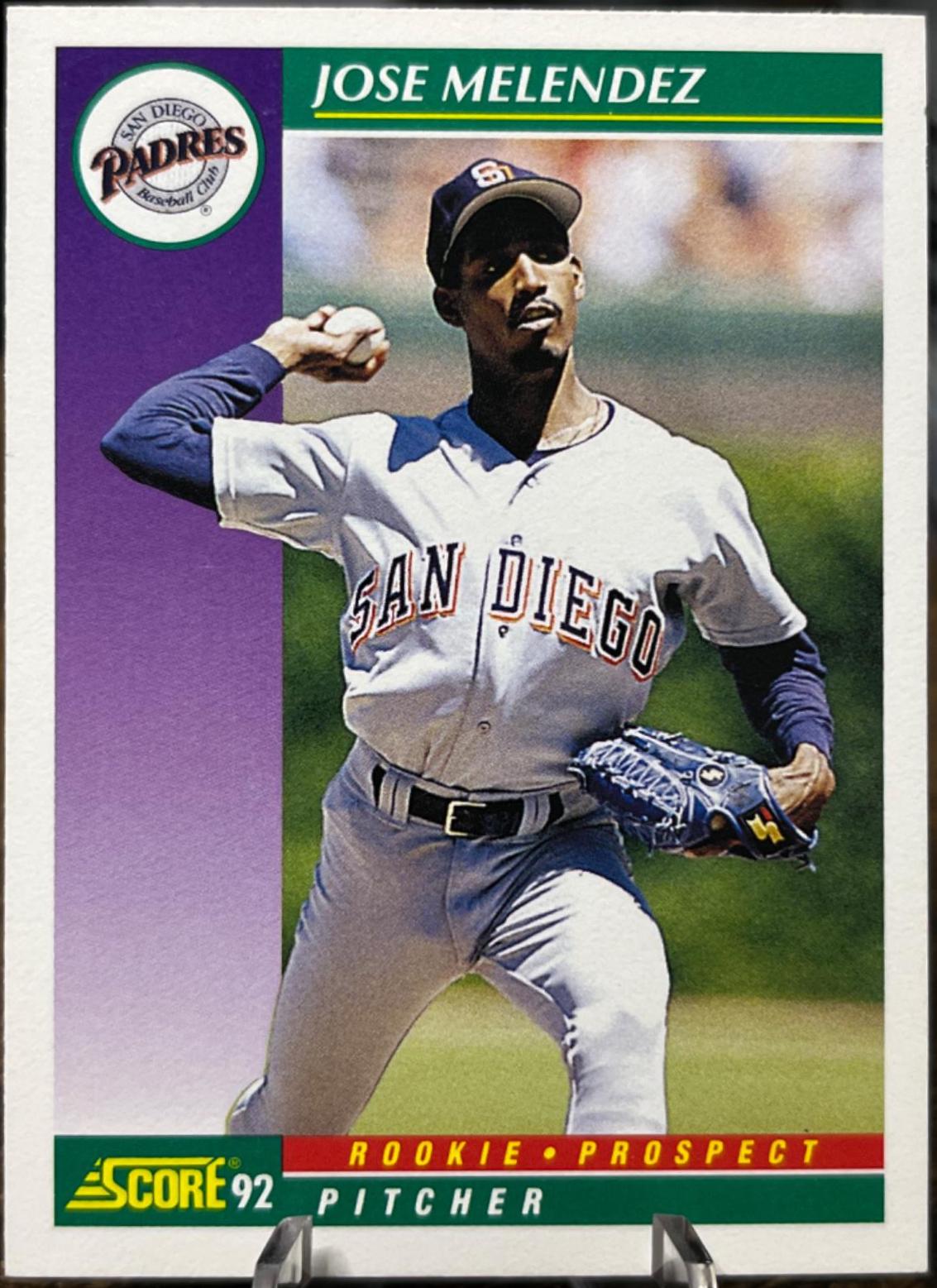 Jose Melendez #397 Baseball Cards 1992 Score