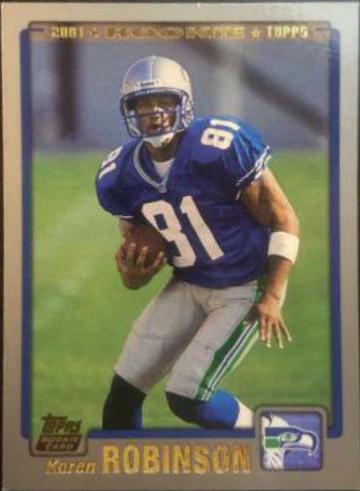 Koren Robinson #338 Football Cards 2001 Topps