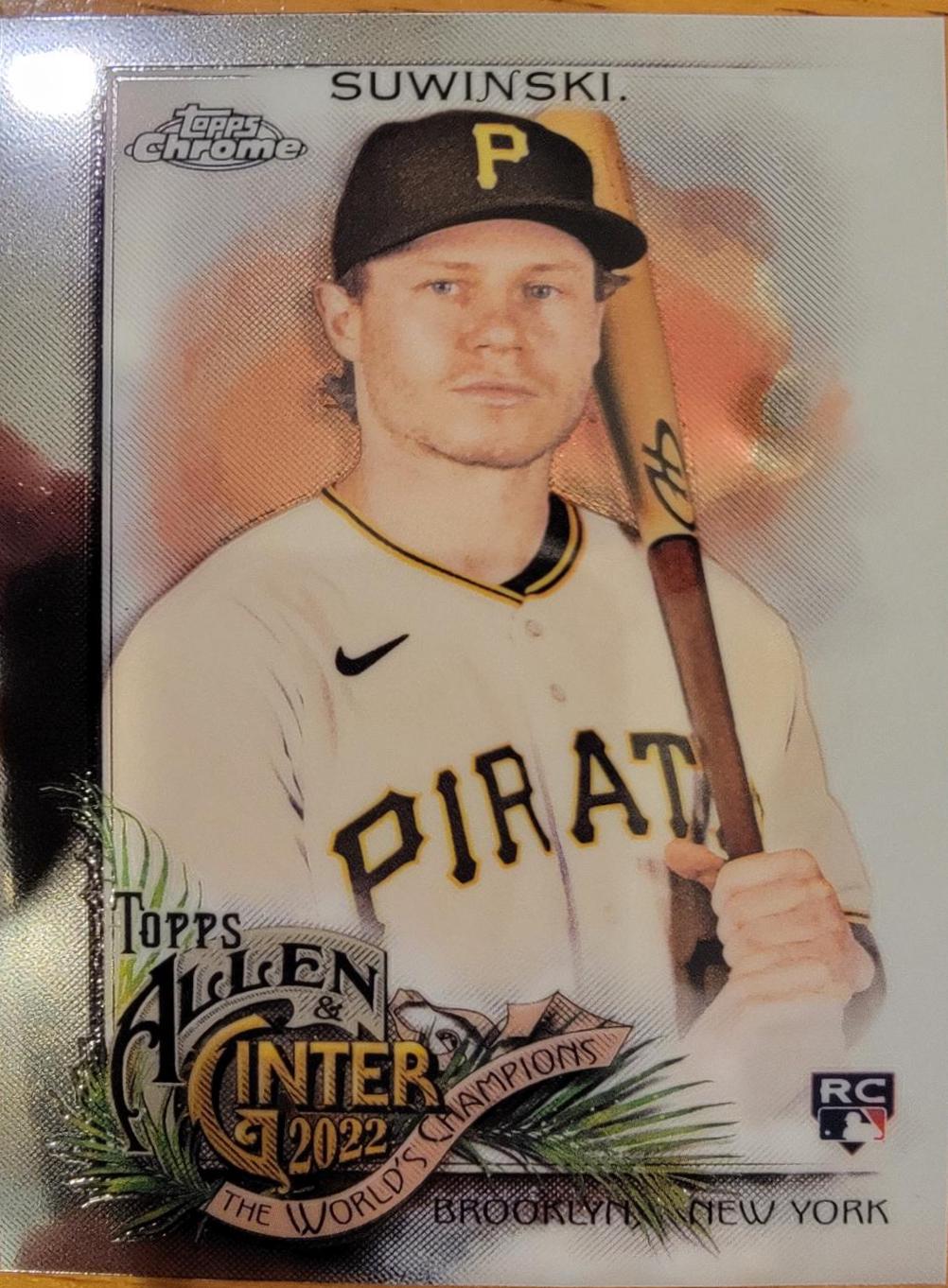 Jack Suwinski #175 Baseball Cards 2022 Topps Allen & Ginter Chrome