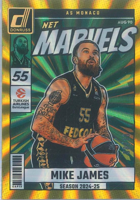 Mike James [Gold Laser] #12