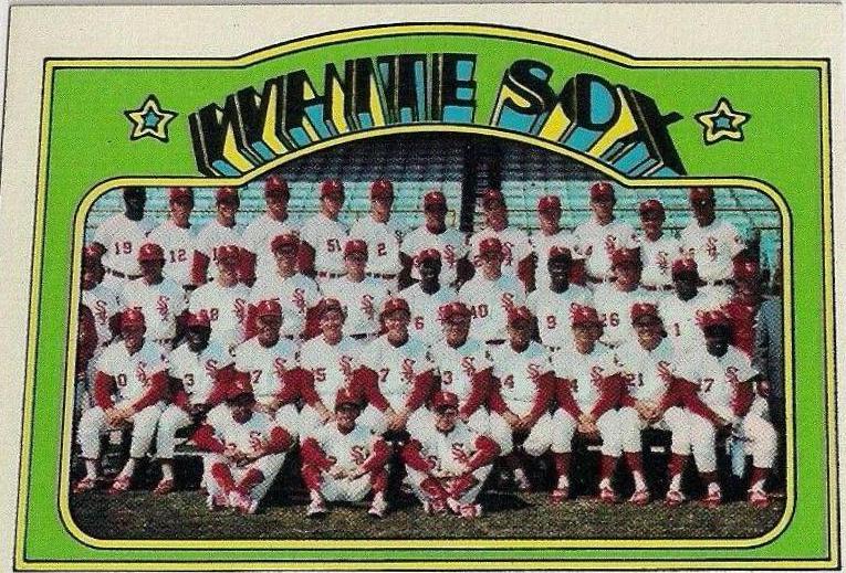 1972 Chicago White Sox #381