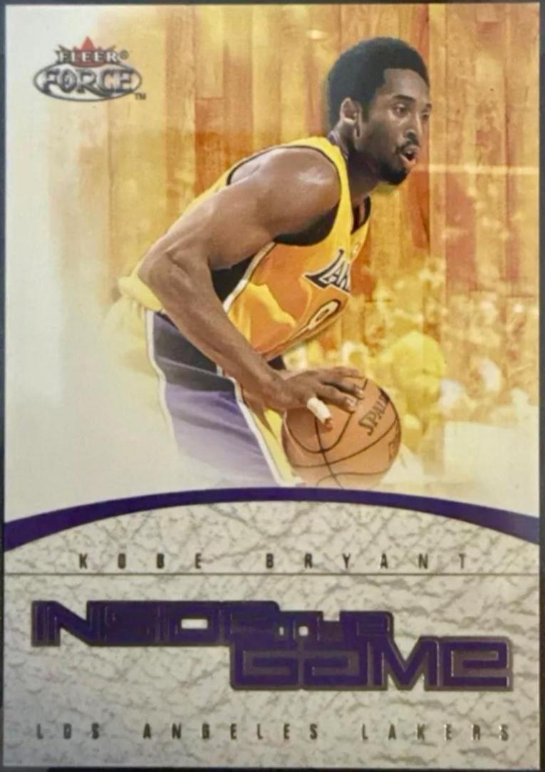 Kobe Bryant #12 Basketball Cards 2001 Fleer Force Inside the Game