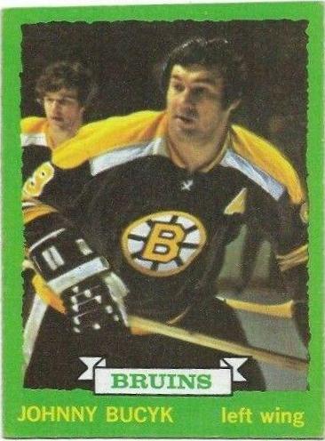 Johnny Bucyk #26 Hockey Cards 1973 Topps