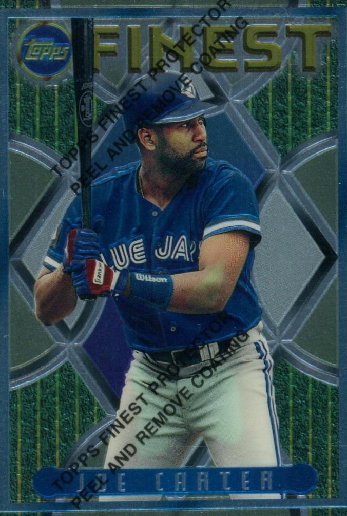 Joe Carter #163 1995 Finest Baseball