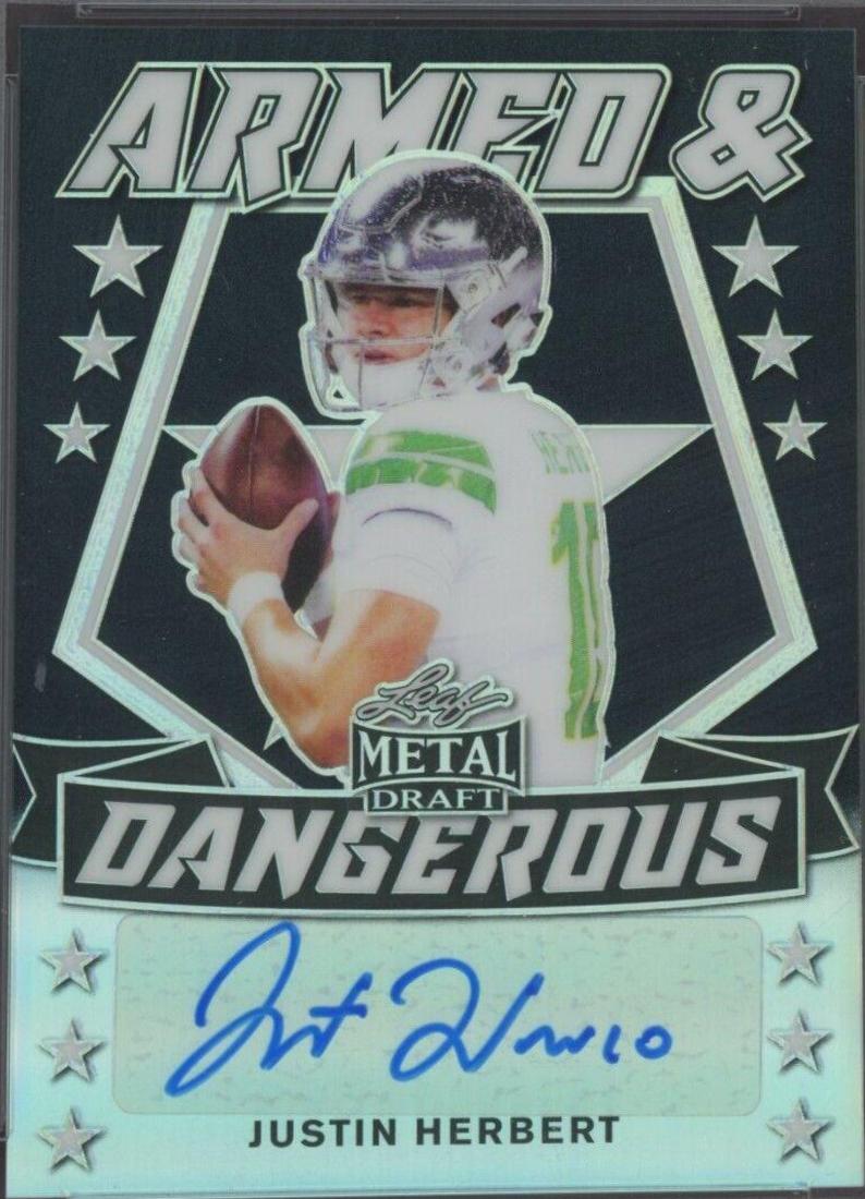 Justin Herbert [Black Prismatic] #BA-JH2