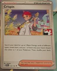 Crispin [Prize Pack Cosmo Holo] #133 Pokemon Stellar Crown Prices
