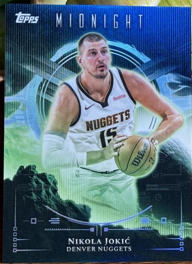 Nikola Jokic #NV-17 Prices | 2025 Topps Midnight Night Vision
