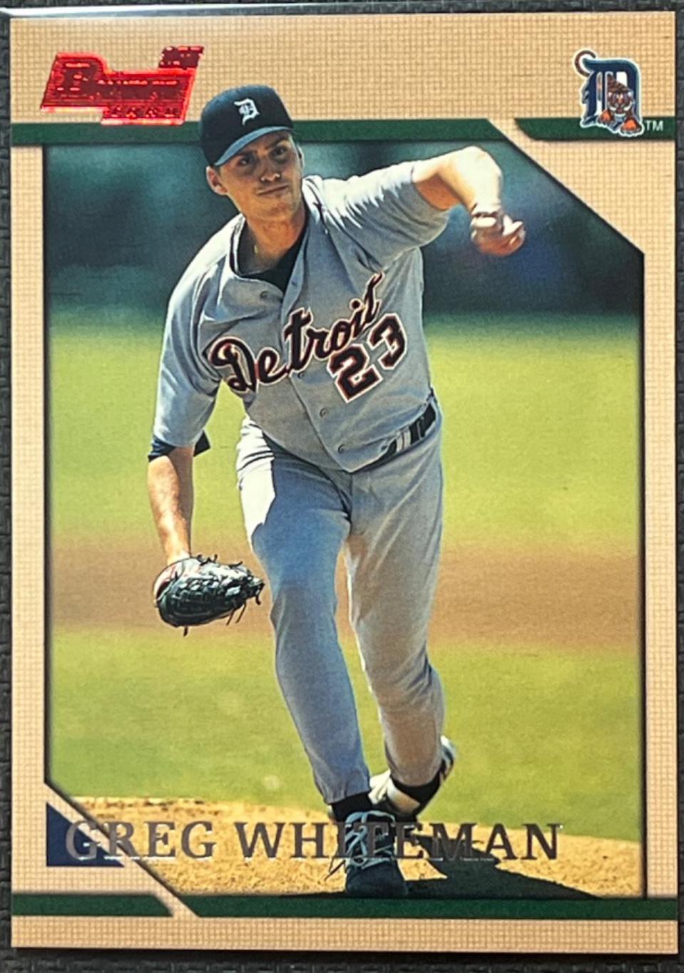 Greg Whiteman #162 Baseball Cards 1996 Bowman