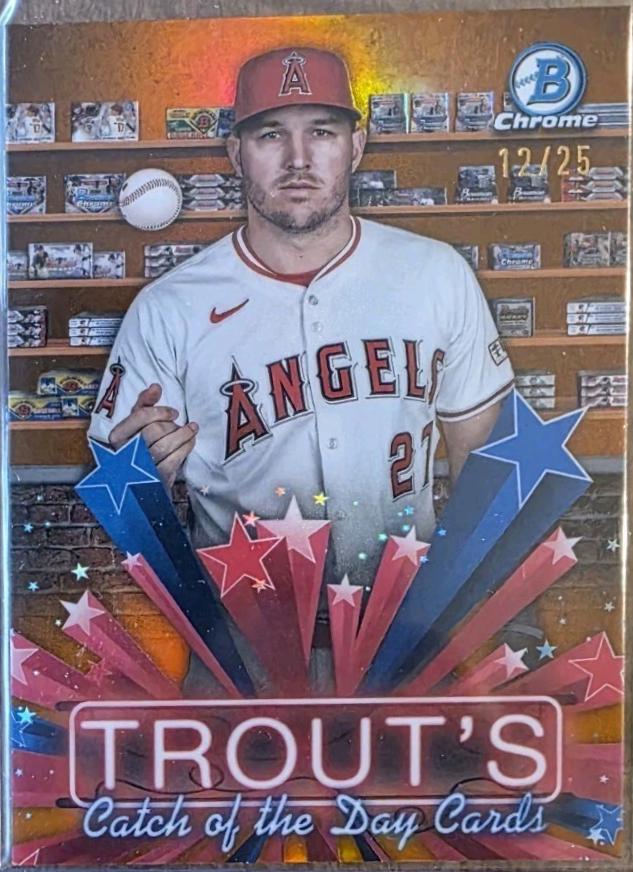 Mike Trout [Orange] #HS-6