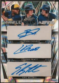 Jackson Chourio / Cooper Pratt / Eric Bitonti
