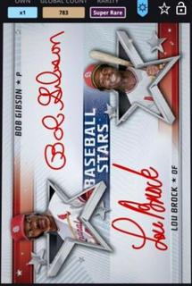Bob Gibson, Lou Brock