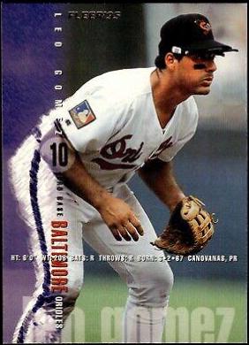 Leo Gomez #7 Baseball Cards 1995 Fleer