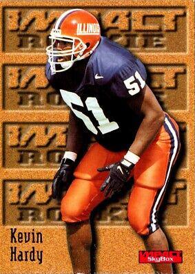 Kevin Hardy #164 Football Cards 1996 Skybox Impact