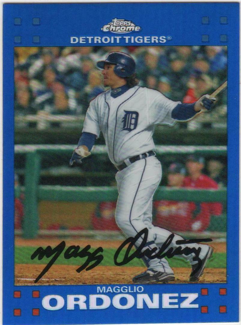 Magglio Ordonez [Blue Refractor] #119