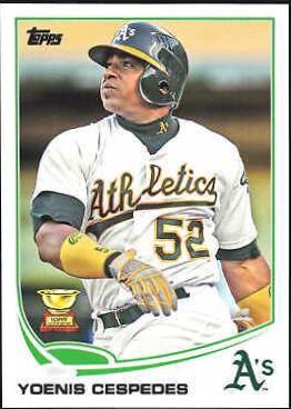 Yoenis Cespedes #362 Baseball Cards 2013 Topps