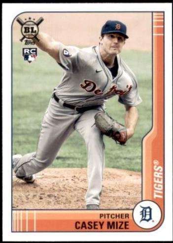 Casey Mize #122 Baseball Cards 2021 Topps Big League