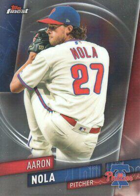 Aaron Nola #6 Baseball Cards 2019 Topps Finest