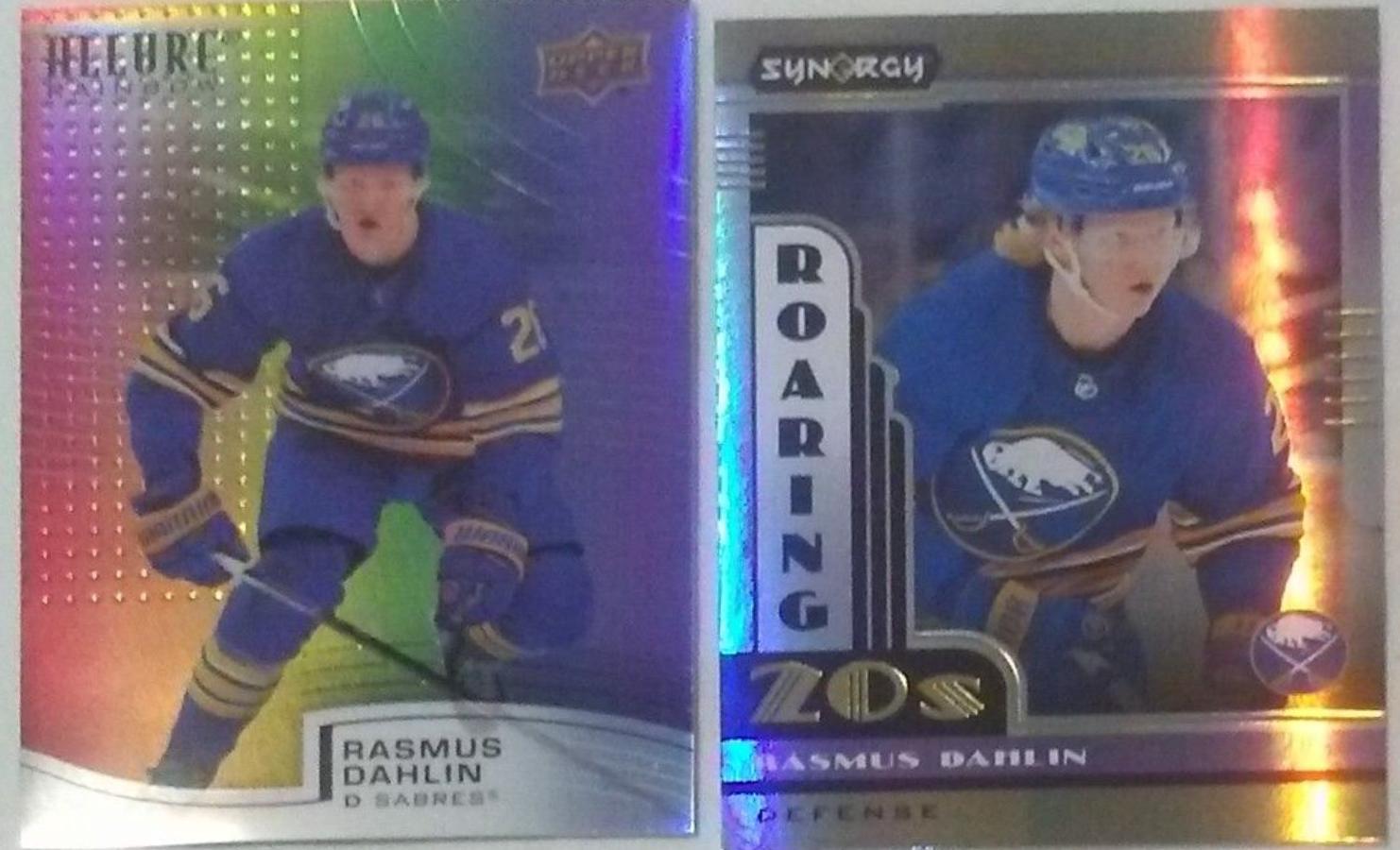 Rasmus Dahlin #R-52 2021 Upper Deck Allure Rainbow Hockey