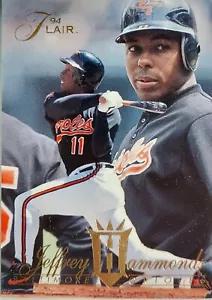 Jeffrey Hammonds #2 Baseball Cards 1994 Flair