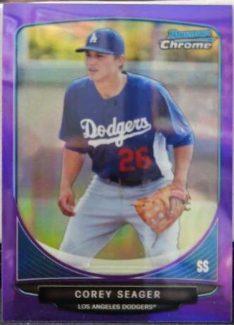 Corey Seager [Fielding Purple Refractor] #BCP125