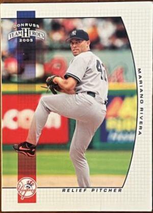 Mariano Rivera #218 Baseball Cards 2005 Donruss Team Heroes